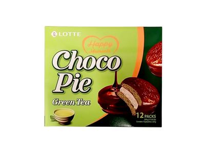 Lotte Choco Pie Green Tea 336g