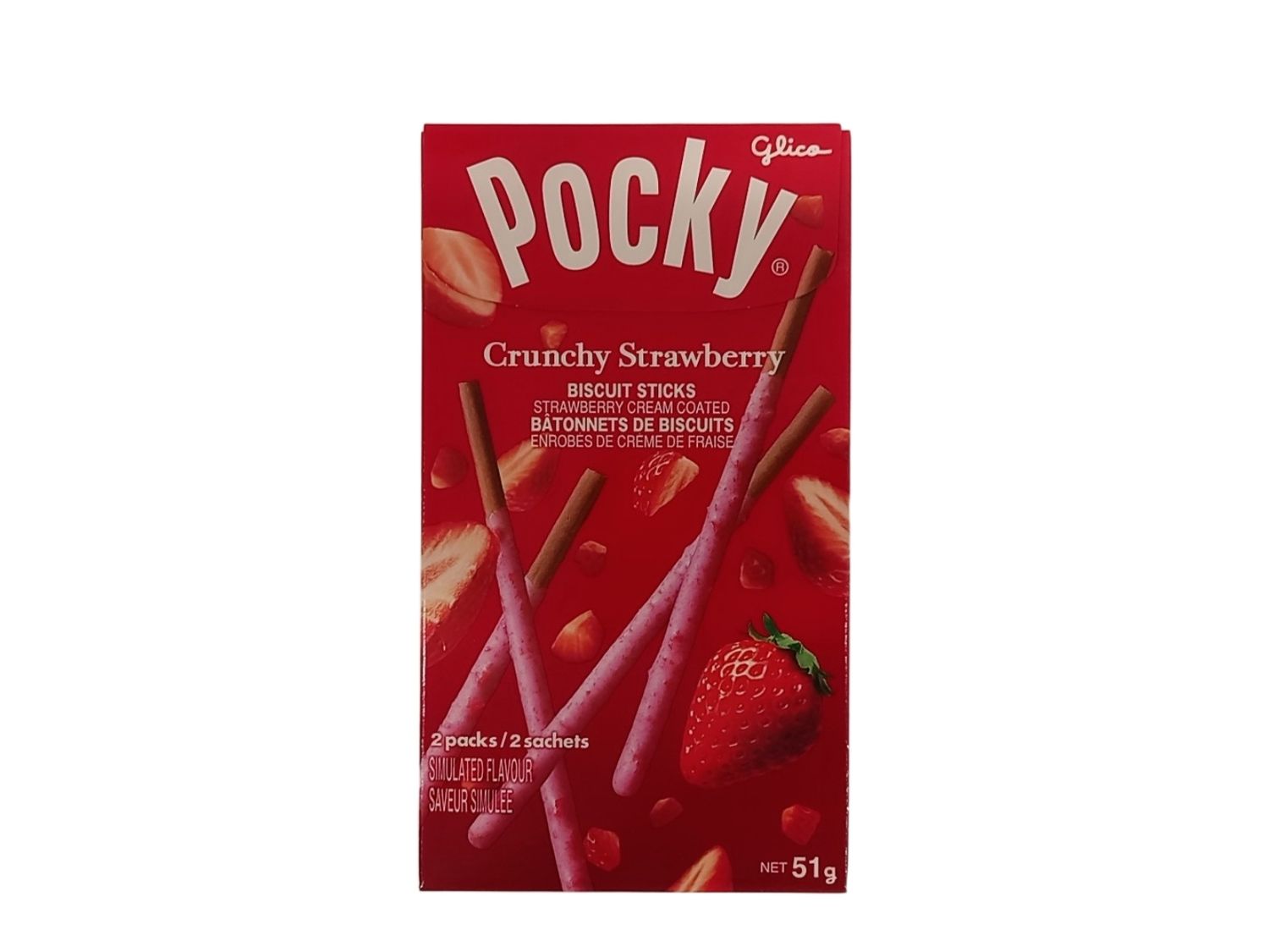 Pocky Crunchy Strawberry 51g