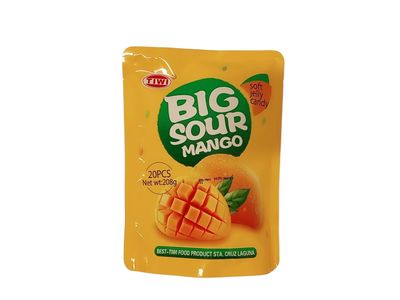 TIWI Big Mango Soft Jelly 208g