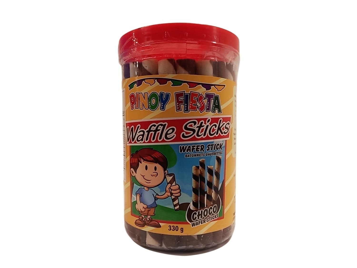 Pinoy Fiesta Wafer Stick Chocolate 330g