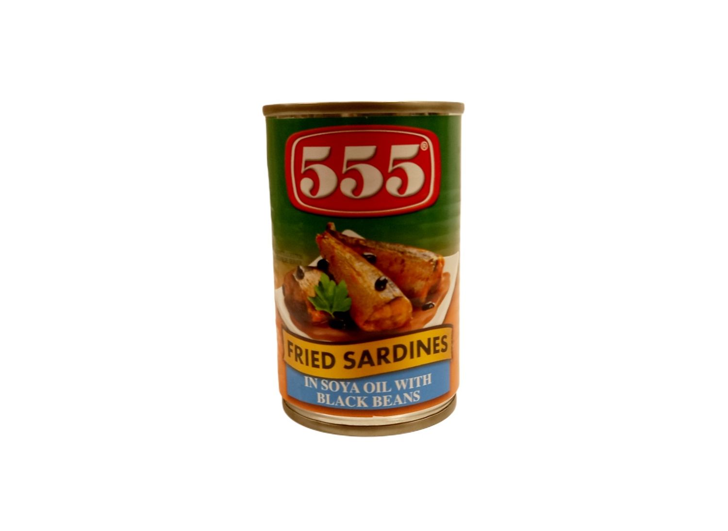 555 Fried Sardines with Tausi 155g
