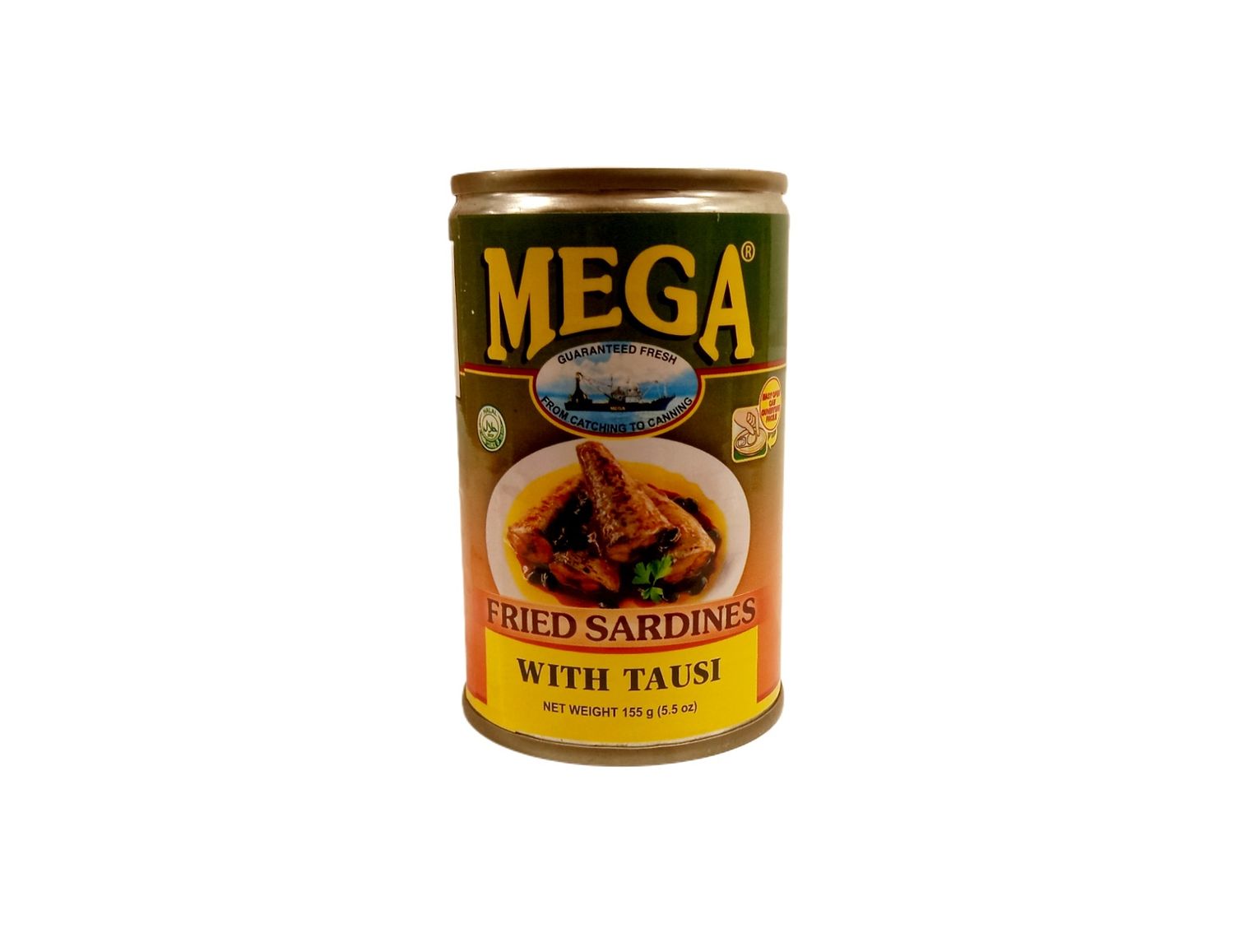 MEGA Fried Sardines Tausi 155g