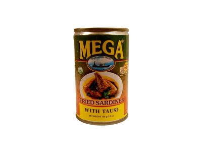 MEGA Fried Sardines Tausi 155g