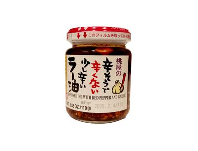 Momoya Oil Rayu Taberu Rayu Momoya 110g