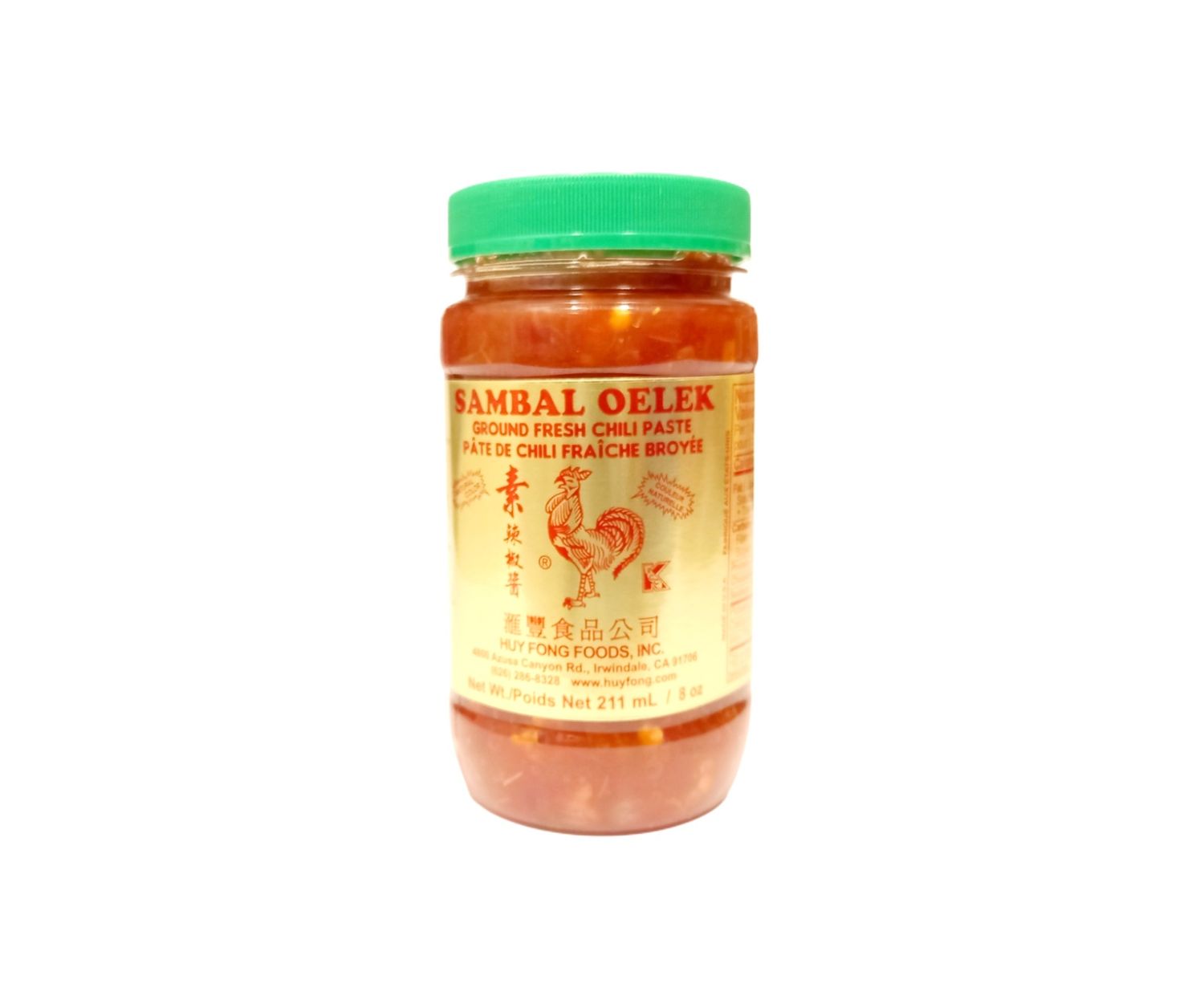 Huy Fong Chili Sambal Oelek  211ml