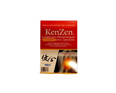 Kenzen Medicated Hot Pads 5s