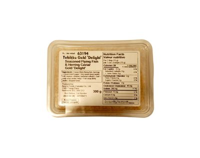 Azuma Flying Fish Roe Tobiko Gold 300g