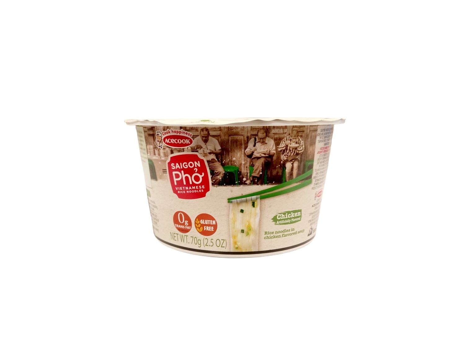 Acecook Saigon Pho Bowl Chicken Flavor 72g