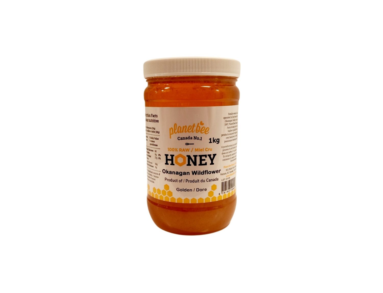 Planet Bee Okanagan Wildflower 1kg