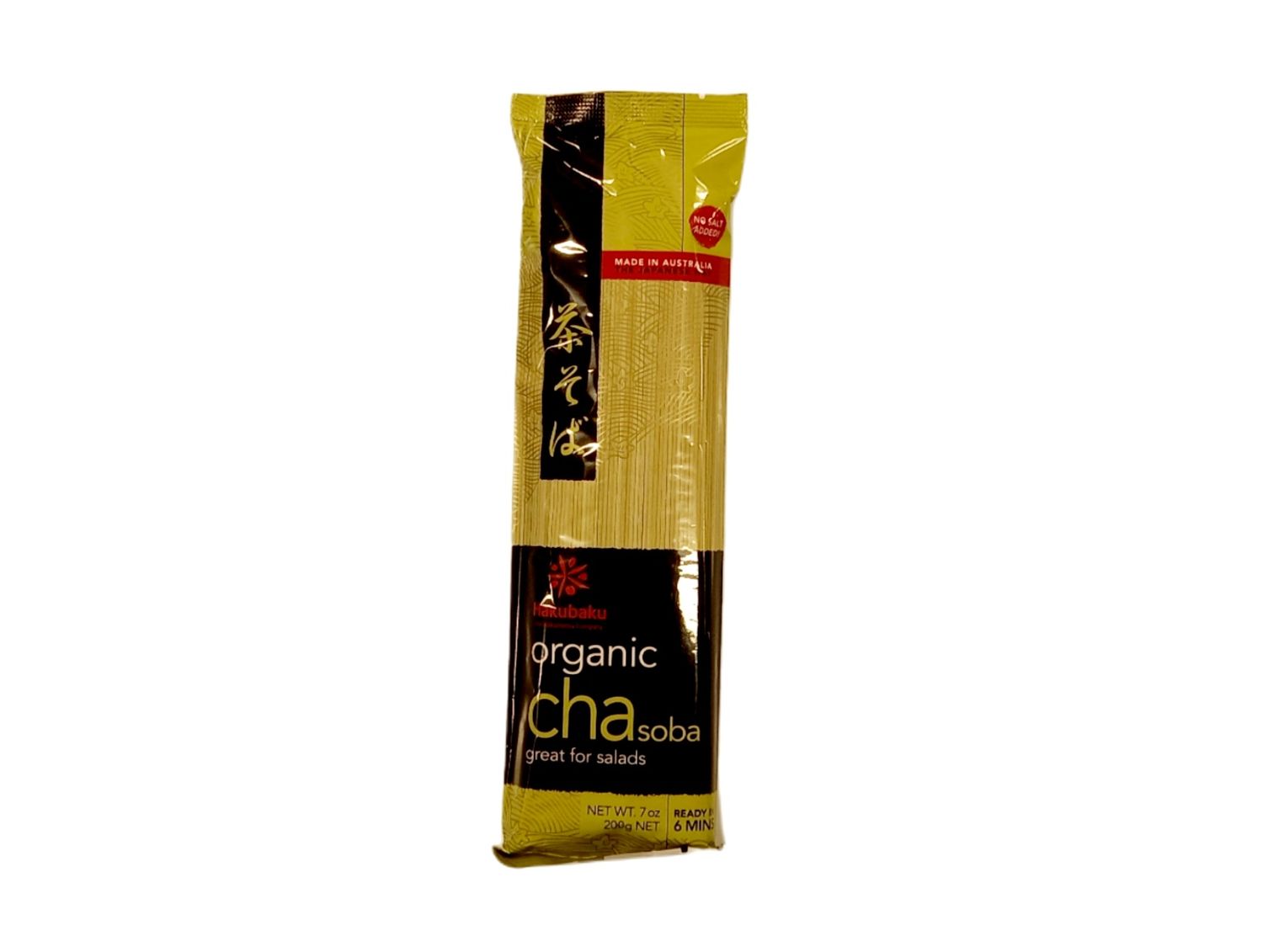Hakubaku Organic Cha Soba Noodle 200g