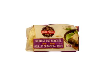 Asian Family Chinese Egg Noodles (Thin) 375g