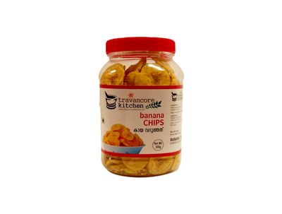 Travancore Kitchen Plantain Chips 300g Travancore Kitchen Plantain Chips 300g