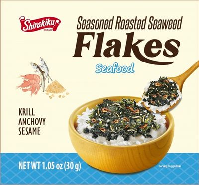 Shirakiku Furikake Roasted Seaweed Flakes Seafood 30g