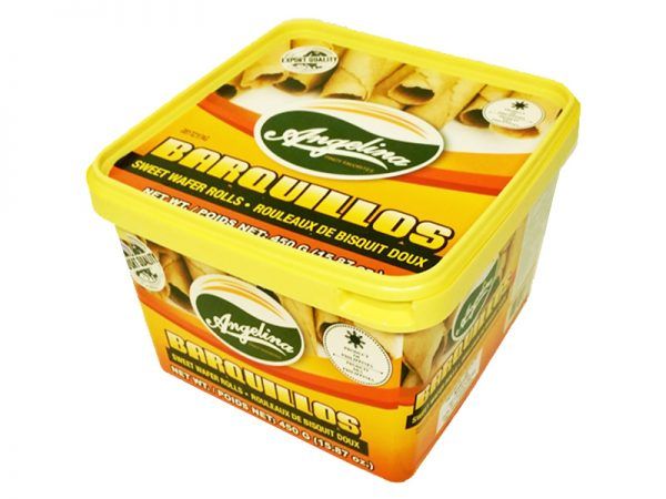 Angelina Barquillos in Tub 450g