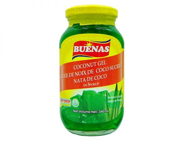 Buenas Coconut Gel Pandan 340g