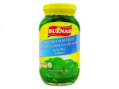 Buenas Kaong Palm Fruit Green 340g