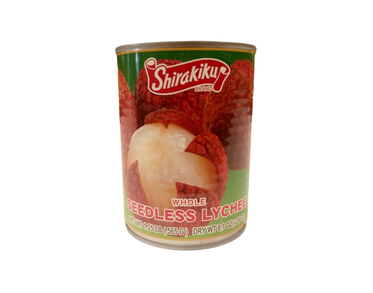 Shirakiku Lychee Seedless Whole 565g