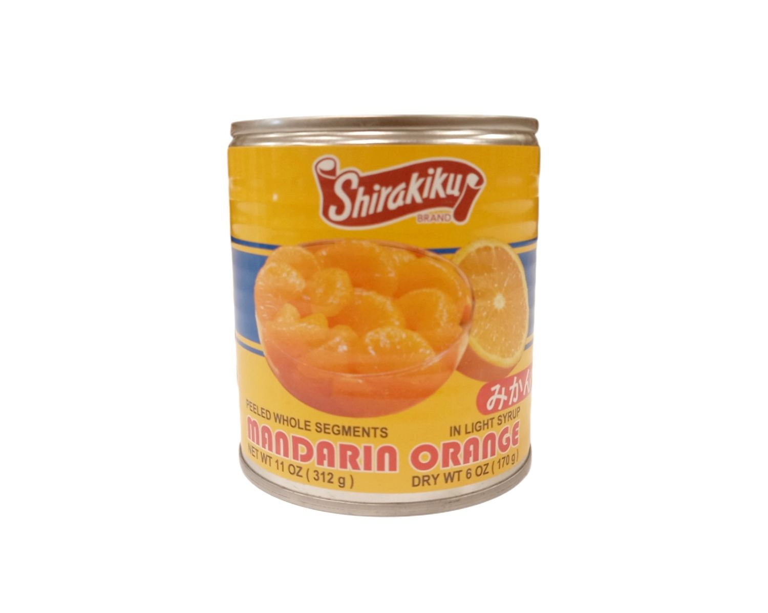 Shirakiku Can Mandarin Orange 312g