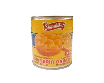 Shirakiku Can Mandarin Orange 312g