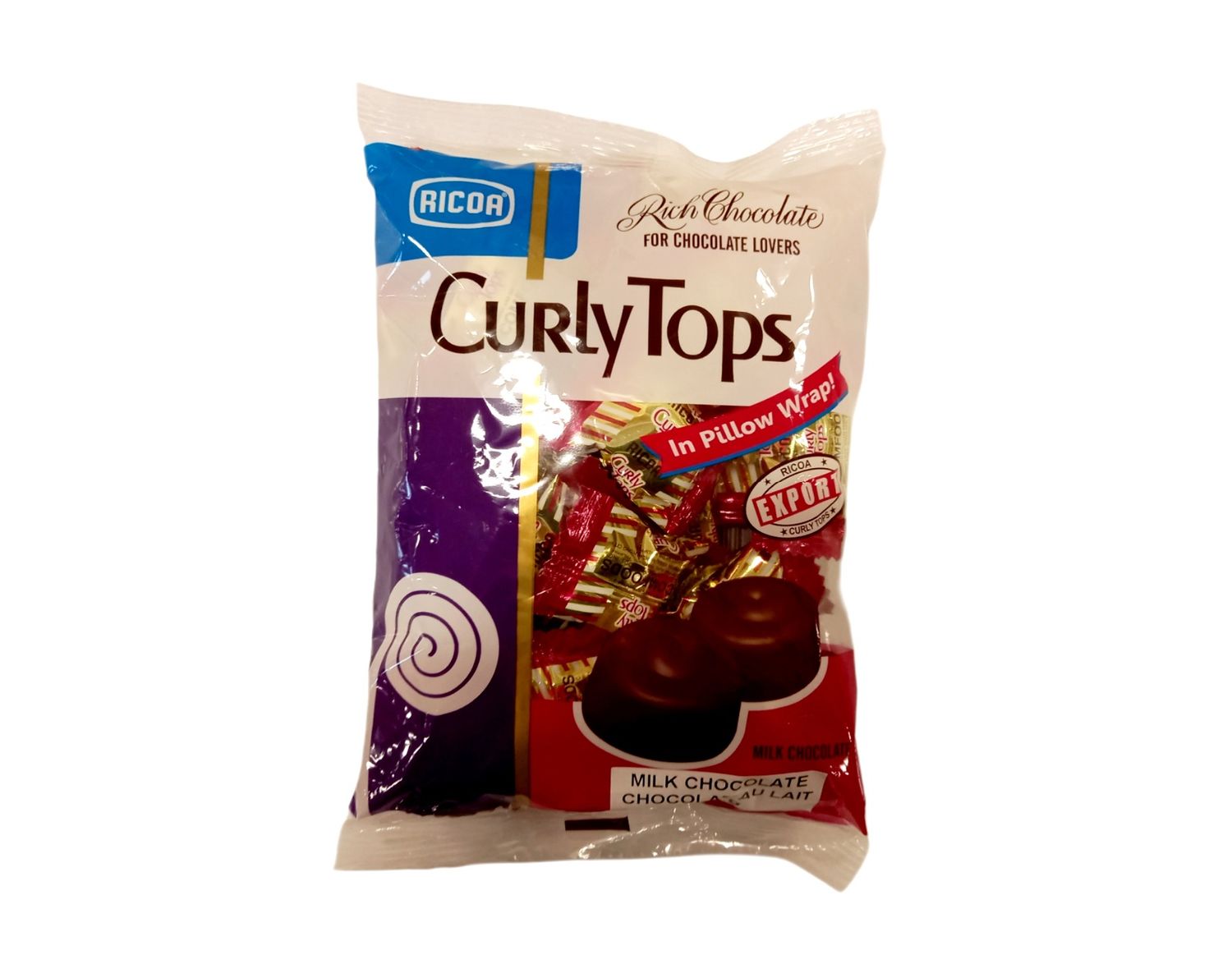 Ricoa Curly Top Chocolate 150g