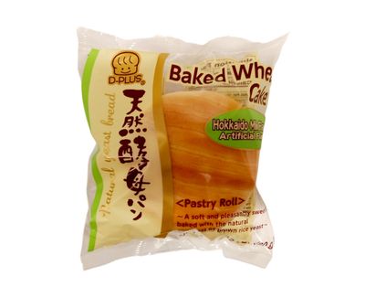 D-Plus Baked Wheat Cake Hokkaidou Milk  80g
