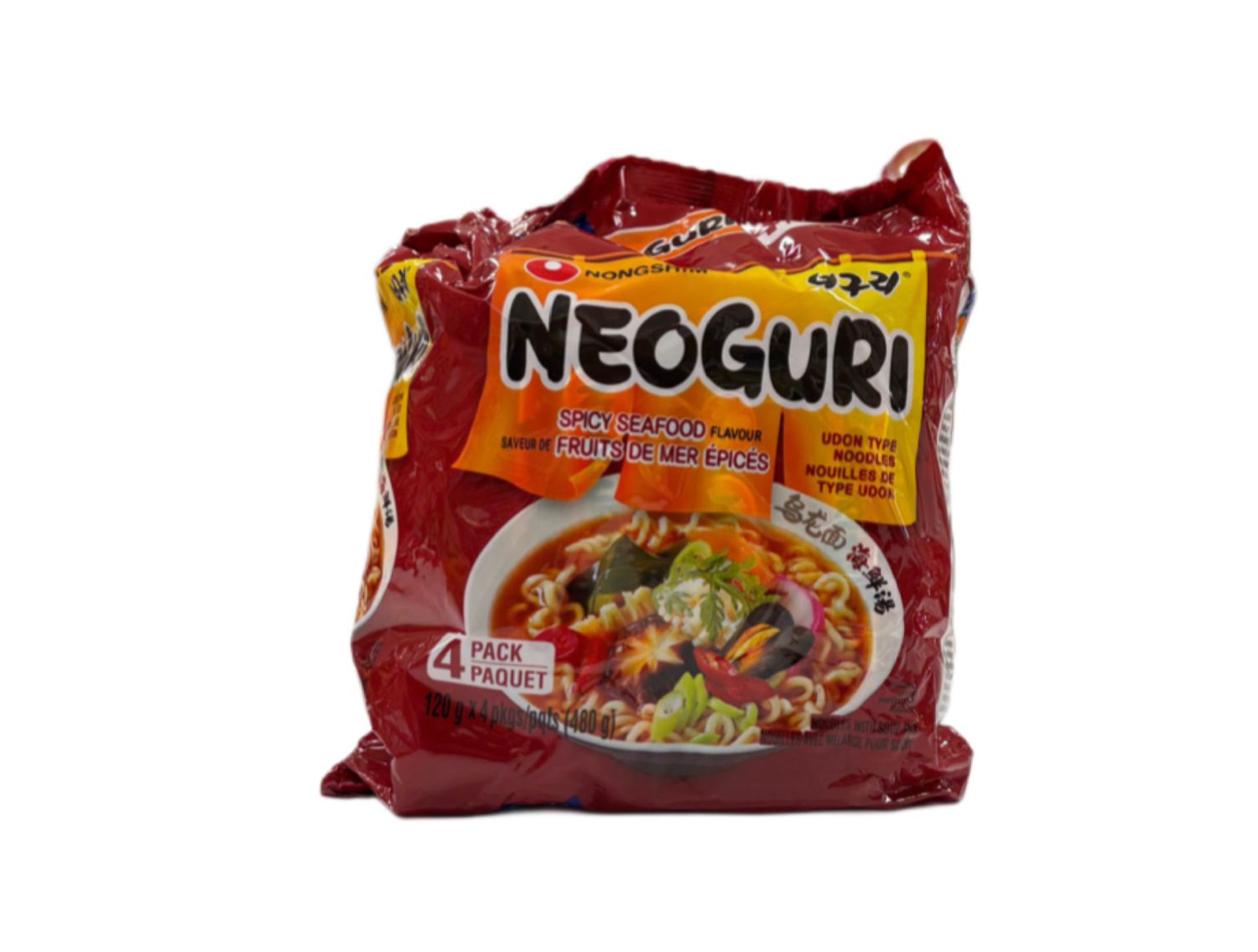 Nongshim Neoguri Spicy Seafood 480g