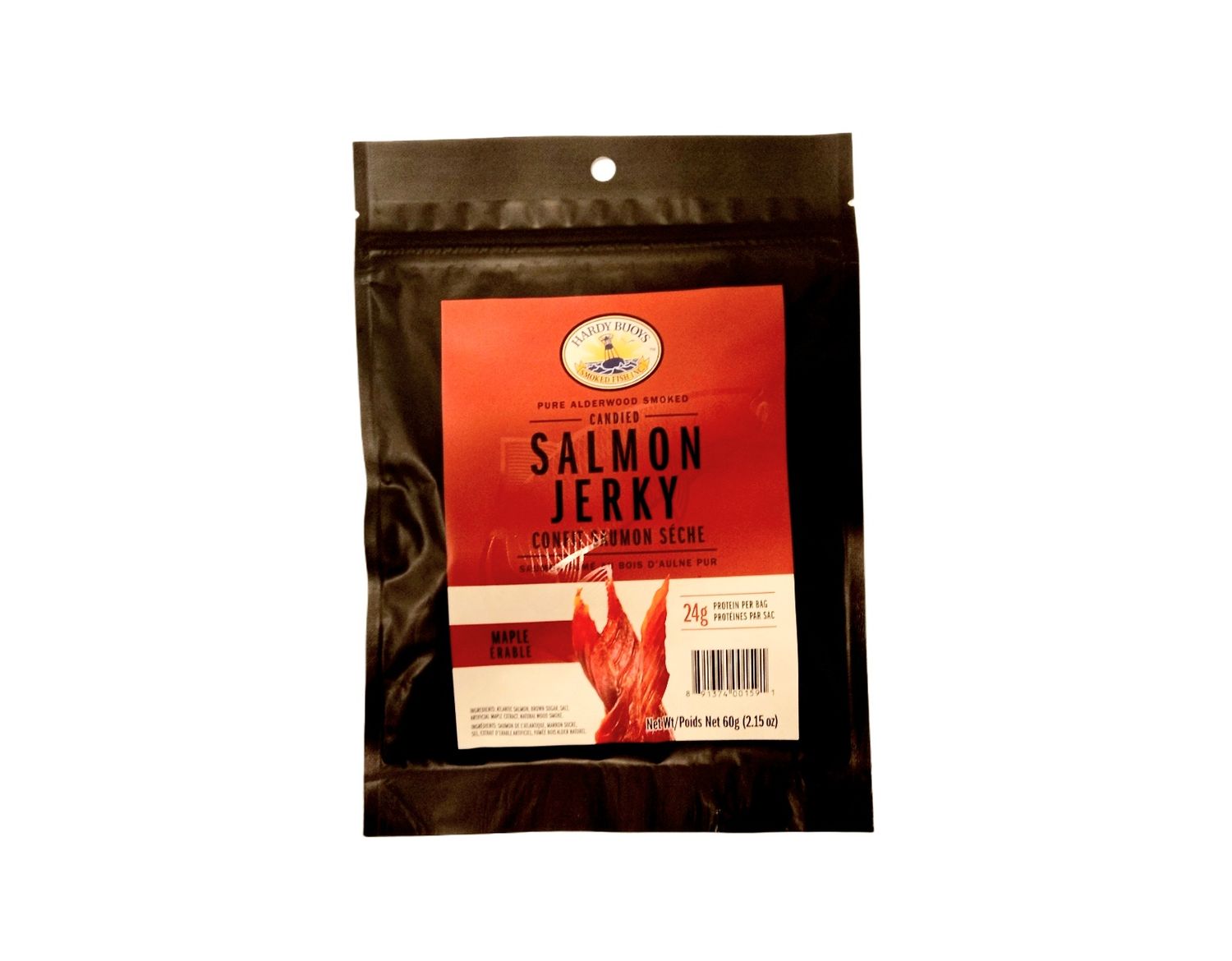 Hardy Buoys Maple Salmon Jerky 60g