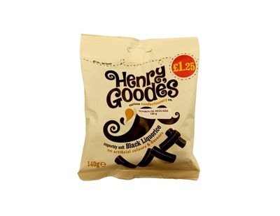 Henry Goodes Liquorice 140g