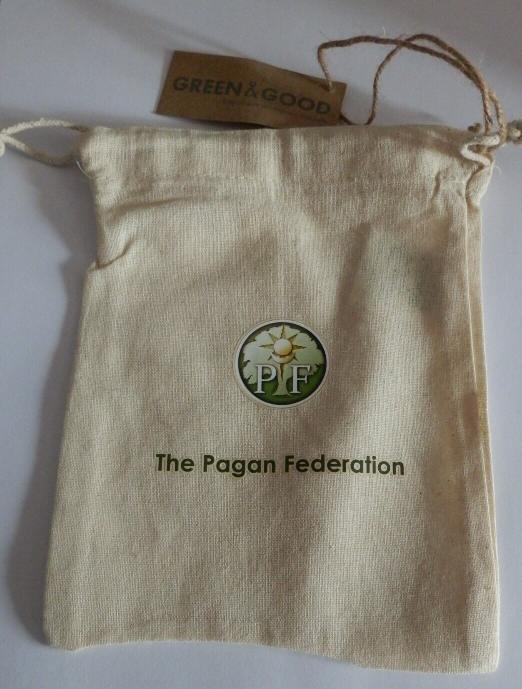 NEW FOR 2022 Eco friendly drawstring tarot/runes bag