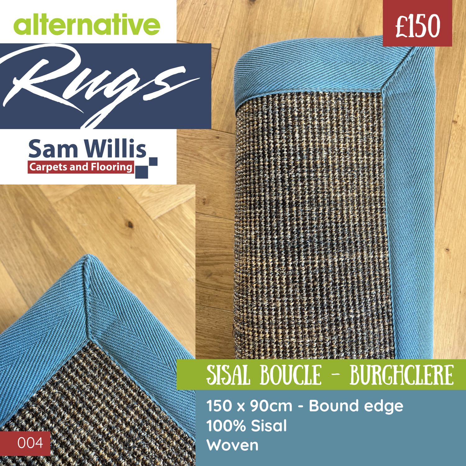 Alternative rug - Sisal Boucle Burghclere