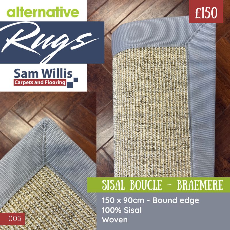 Alternative rug - Sisal Boucle Burghclere
