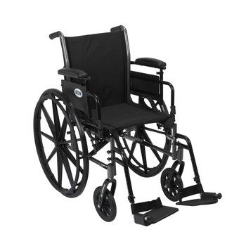 Cruiser Iii Lightweight Folding Wheelchair -20 Cruiser Iii Lightweight Folding Wheelchair -20&Quot; Seat, Flip-Back Desk Arms &Amp; Swing-Away Footrests