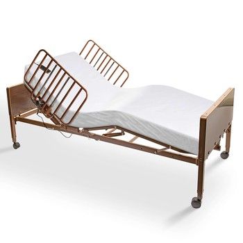 Hospital Bed W/ Half Rails - Full Electric Hospital Bed W/ Half Rails - Full Electric