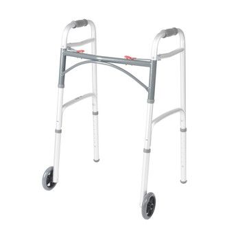 Deluxe Folding Walker - 5 Deluxe Folding Walker - 5&Quot; Wheels