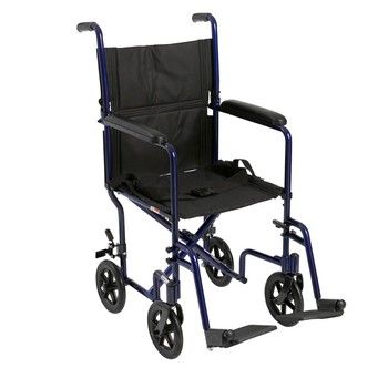 Transport Wheelchair - Aluminum Transport Wheelchair - Aluminum