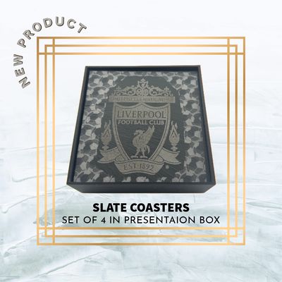 Liverpool Slate Coaster (Set of 4) in Box