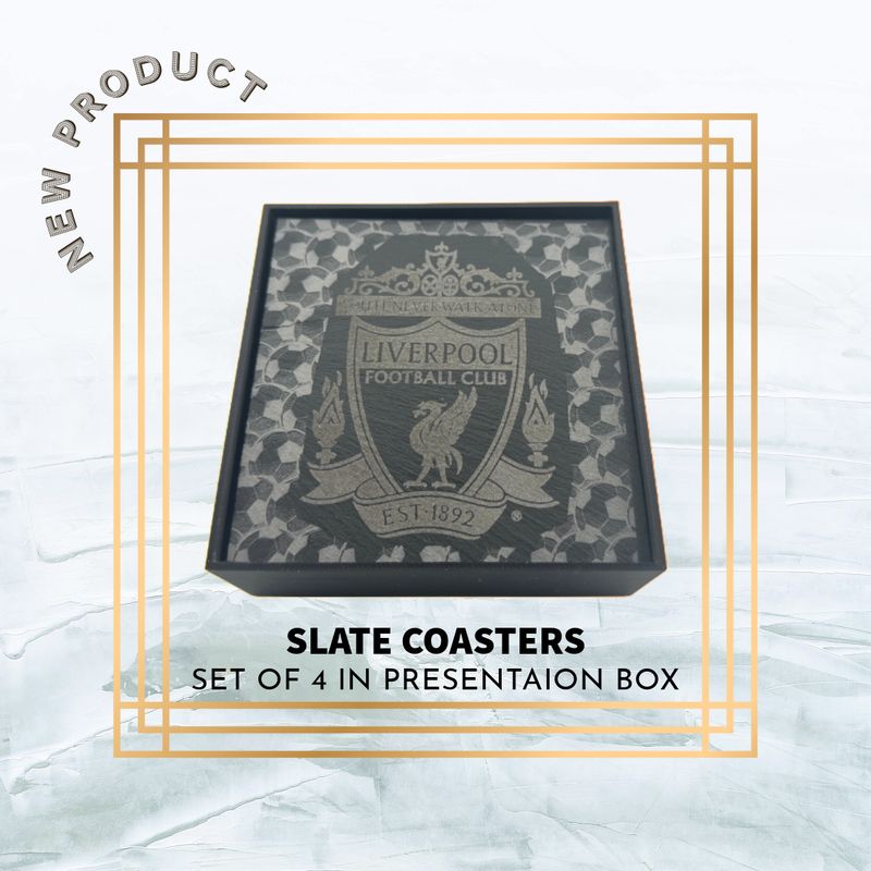 Liverpool Slate Coaster (Set of 4) in Box
