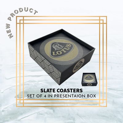 Lotus Coasters - Set of 4 in presentation box