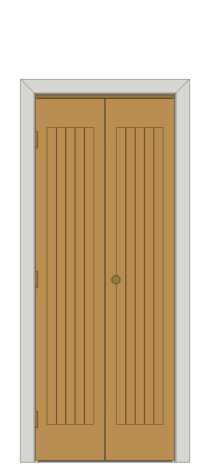 Thames Original Oak Bi-fold Door — Bifold — Unfinished Oak