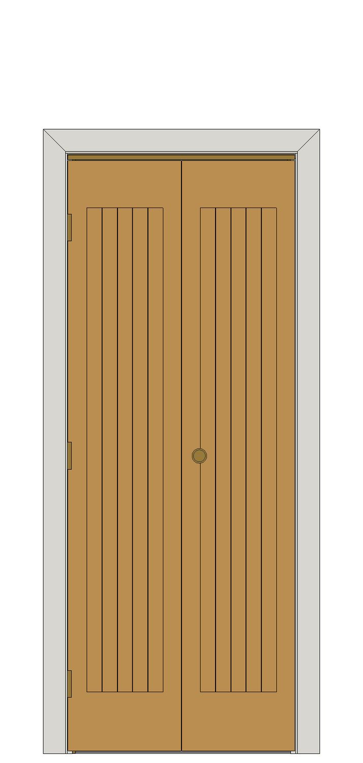 Thames II Oak Bi-fold Door — Bifold — Unfinished Oak