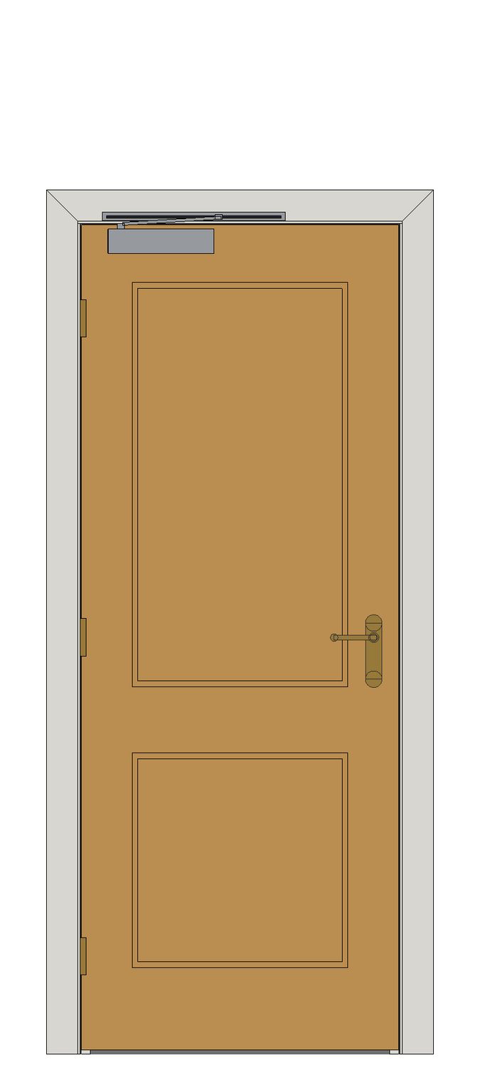 Charnwood Oak Internal Door — Single — Prefinished Oak