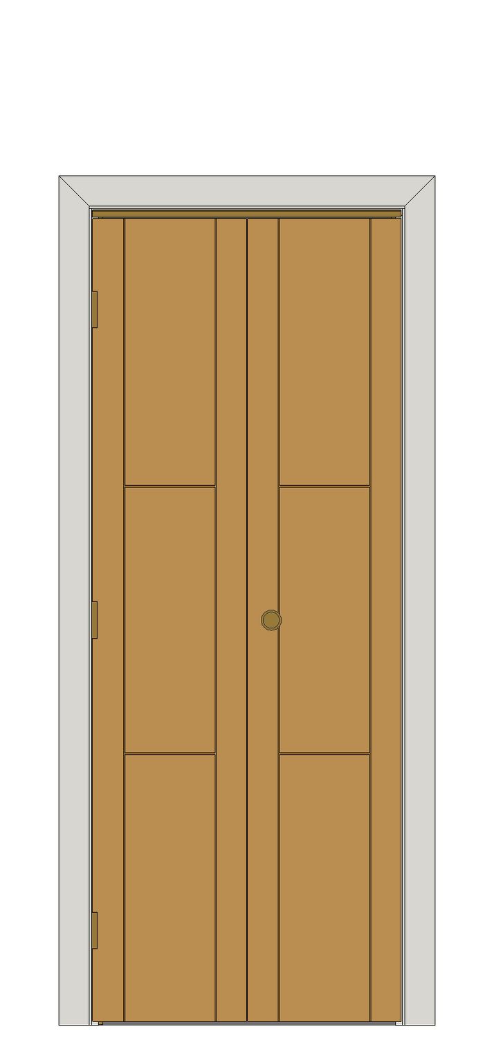 Mistral Oak Bi-fold Internal Door — Bifold — Prefinished Oak