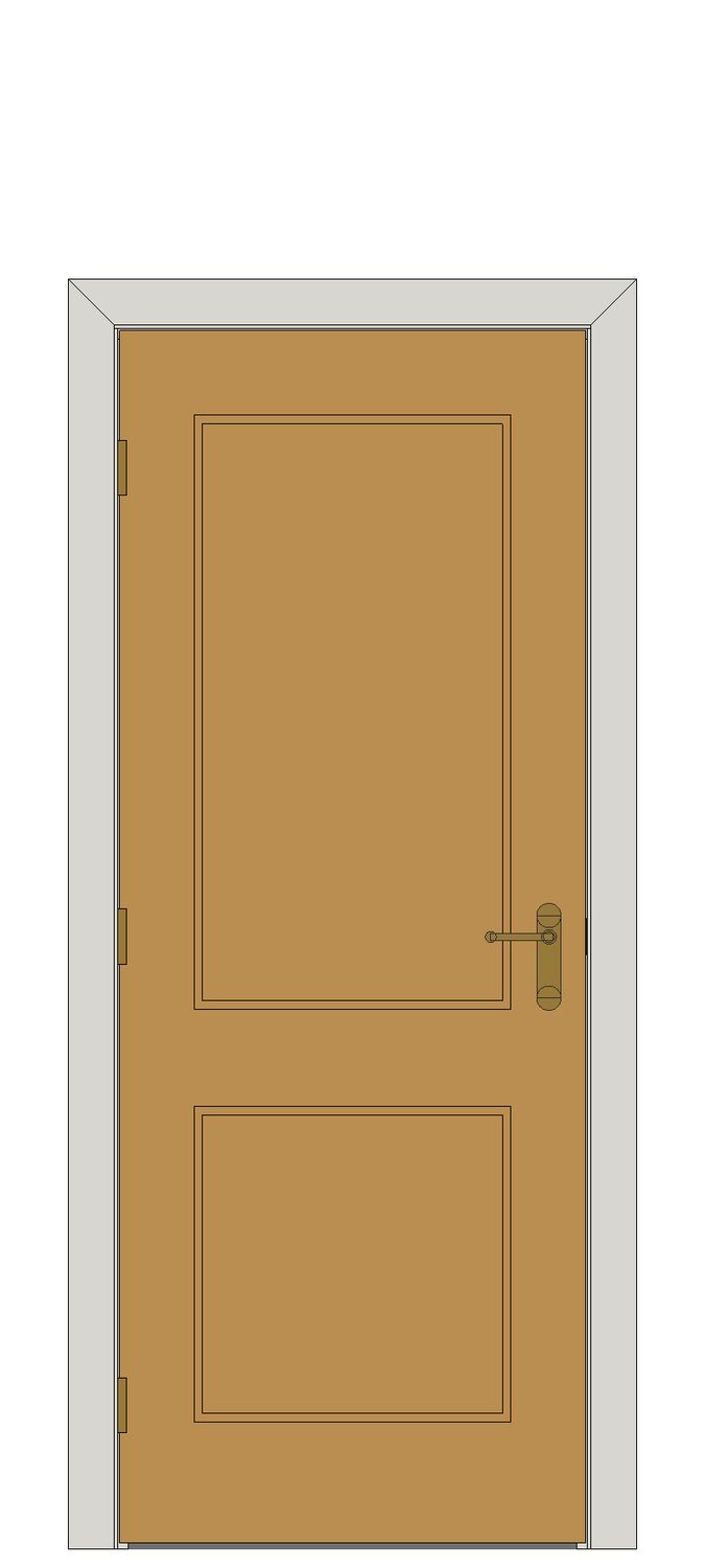 Charnwood Oak Internal Door — Single — Prefinished Oak