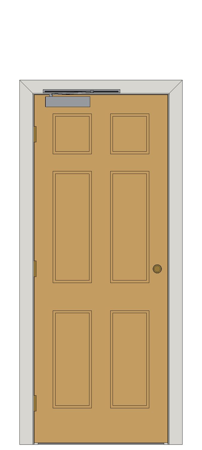Regency 6 Panel Oak Door Fire or Standard - Pre Finished â€” FD30 reference â€” Prefinished oak — Hinged — Prefinished oak