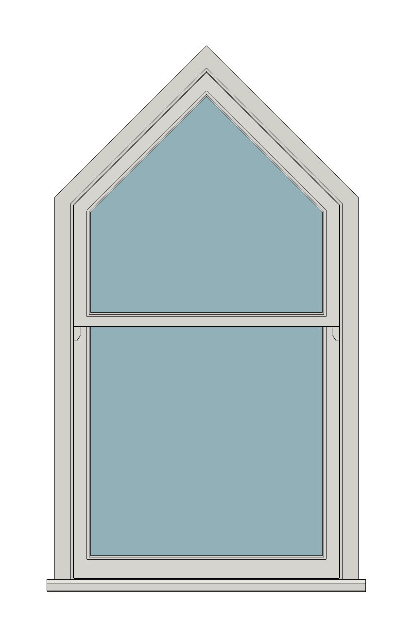 Gable Head — Revit 2027 Window Family
