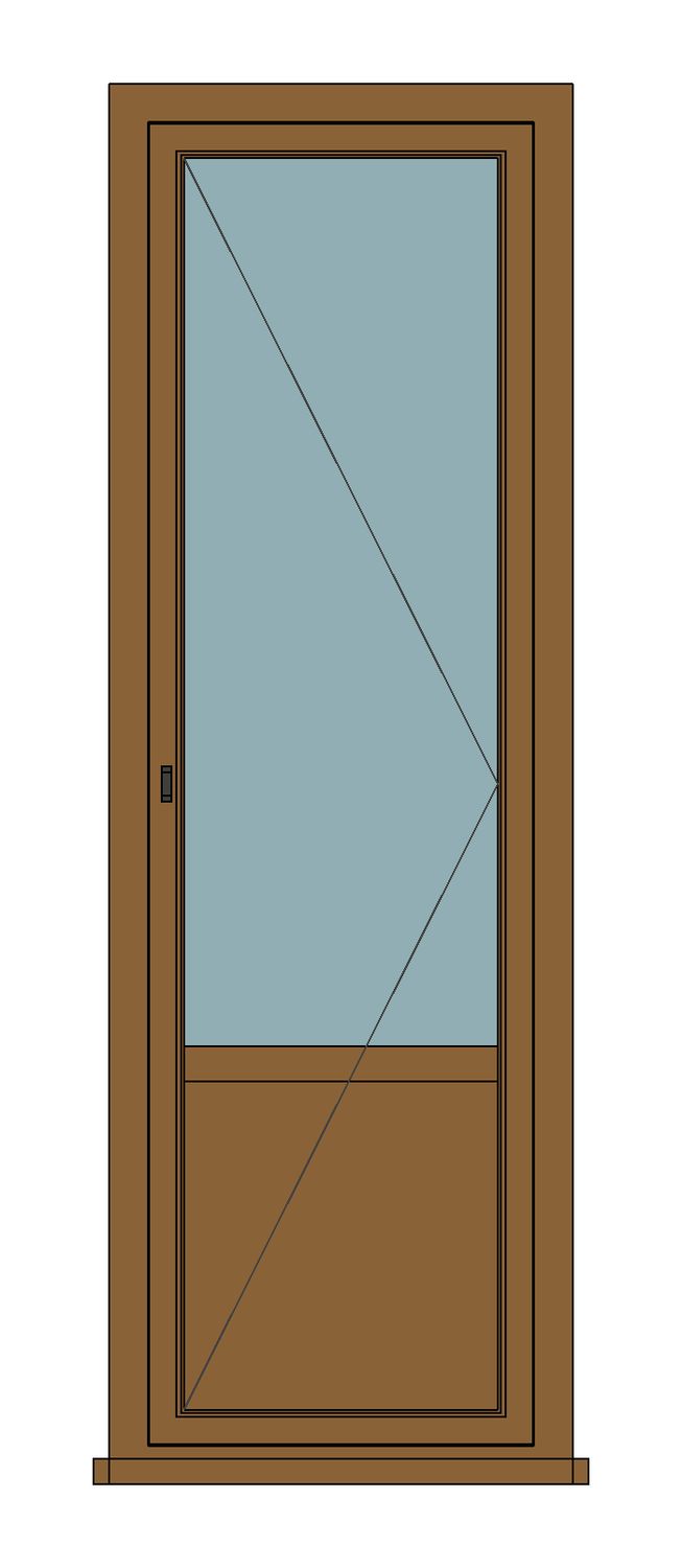 Tall Panelled Units — Revit 2027 Window Family