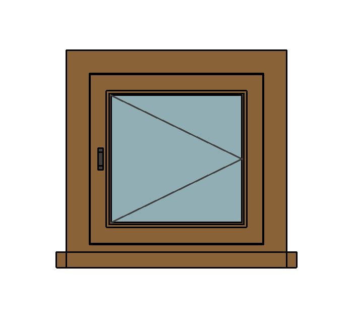 Single Casement — Revit 2027 Window Family