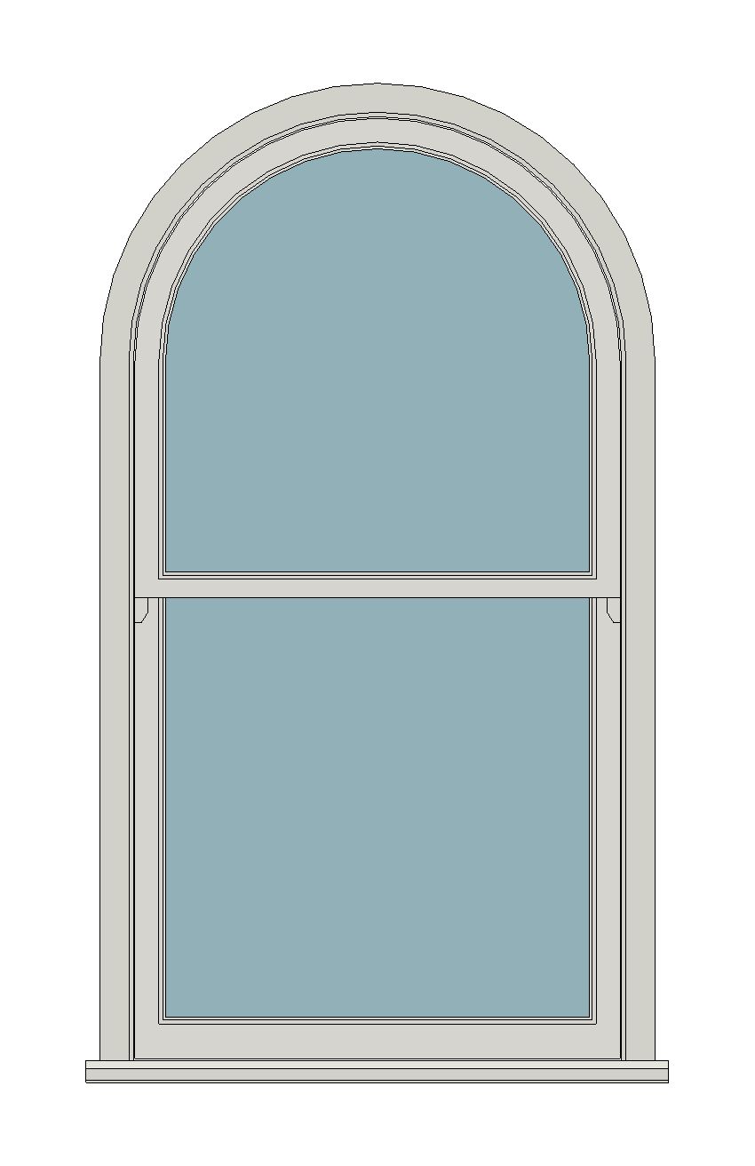 Round Arch — Revit 2027 Window Family