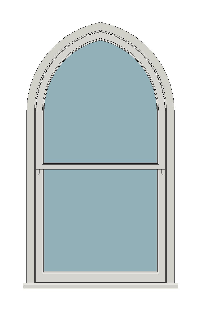 Gothic Arch — Revit 2027 Window Family