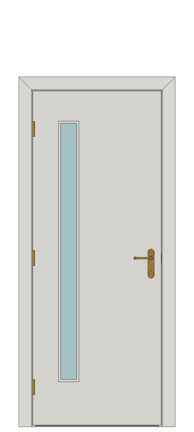 Castle Hylton inspired — JELD-WEN-inspired Revit 2027 Door